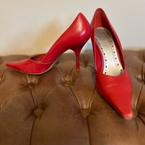 BCBGirls Red Stiletto/Heels Size 7
